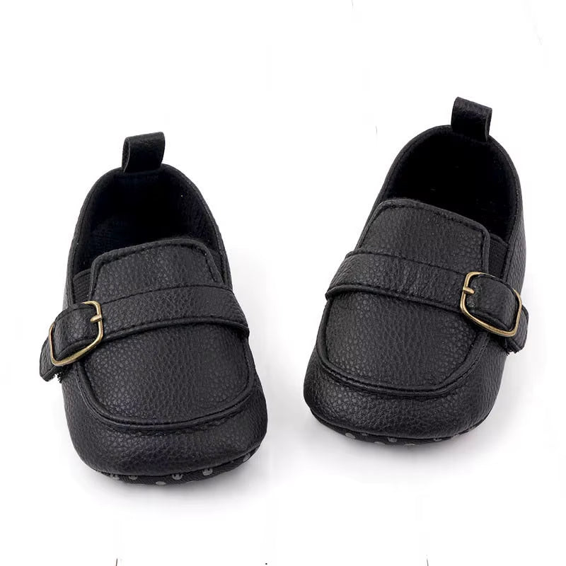Christian Shoes Baby Boy Shoes 1 Year PU Leather Soft Cute Moccasins Bebe Fashion White Baptismal Shoes Baptism Shoes for Girls