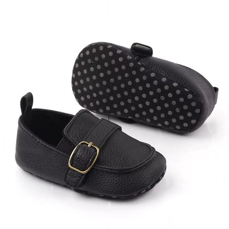 Christian Shoes Baby Boy Shoes 1 Year PU Leather Soft Cute Moccasins Bebe Fashion White Baptismal Shoes Baptism Shoes for Girls