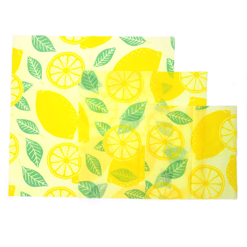 Reusable Organic Cotton Beeswax Wraps - Natural Zero Waste Alternative to Plastic